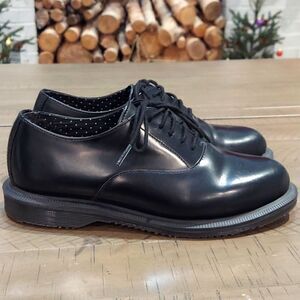 Dr. Martens Bennett Black Leather Oxfords Sz 6